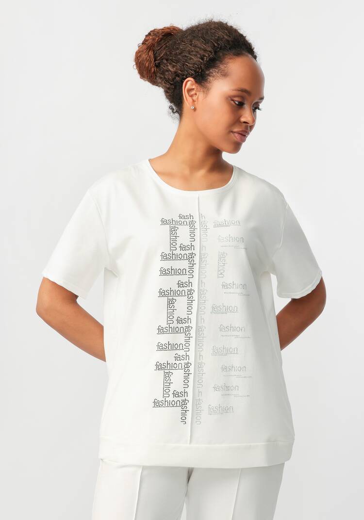 Костюм из брюк и блузы Мия шир.  750, рис. 17