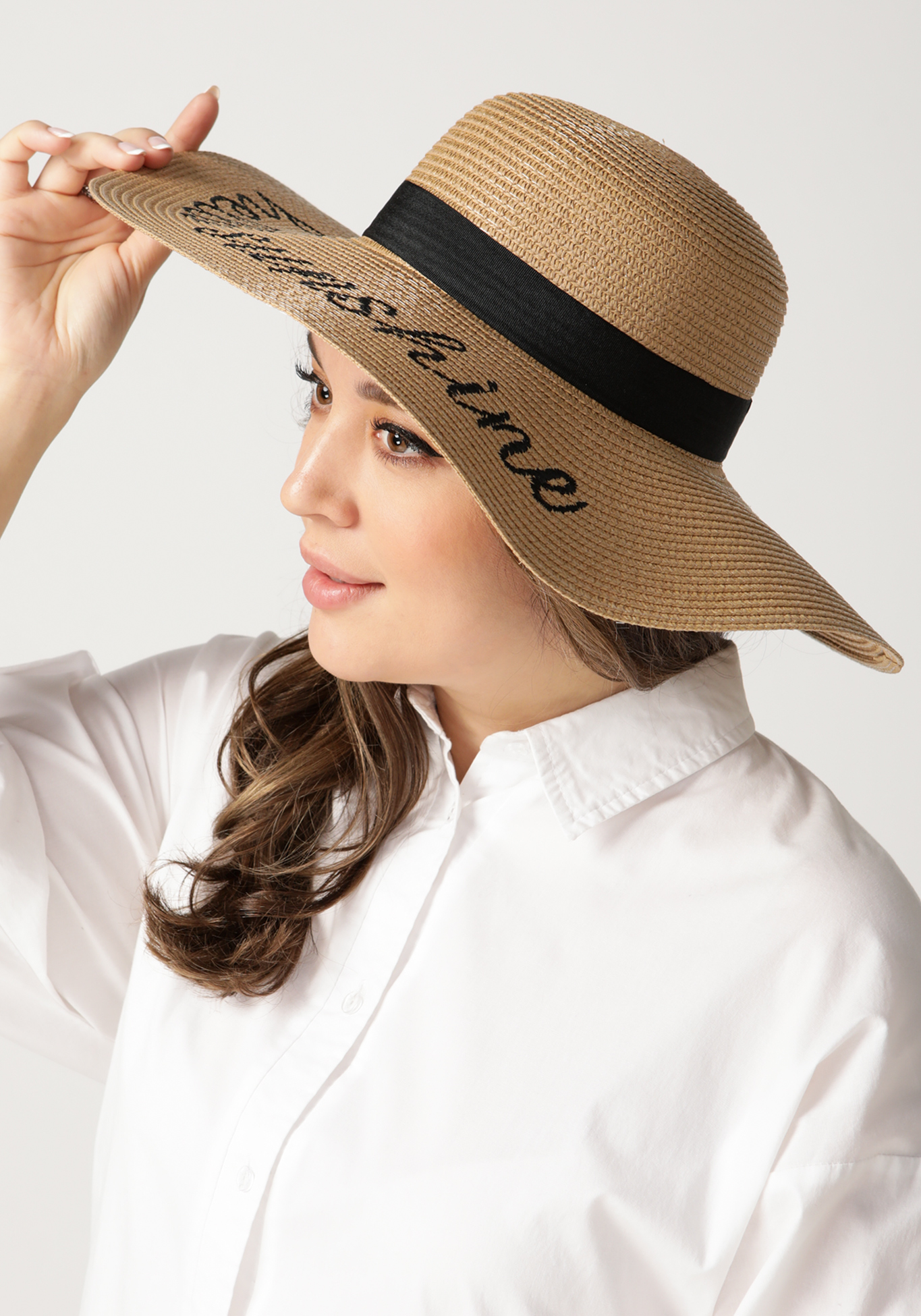 Шляпа широкополая «Летнее настроение»