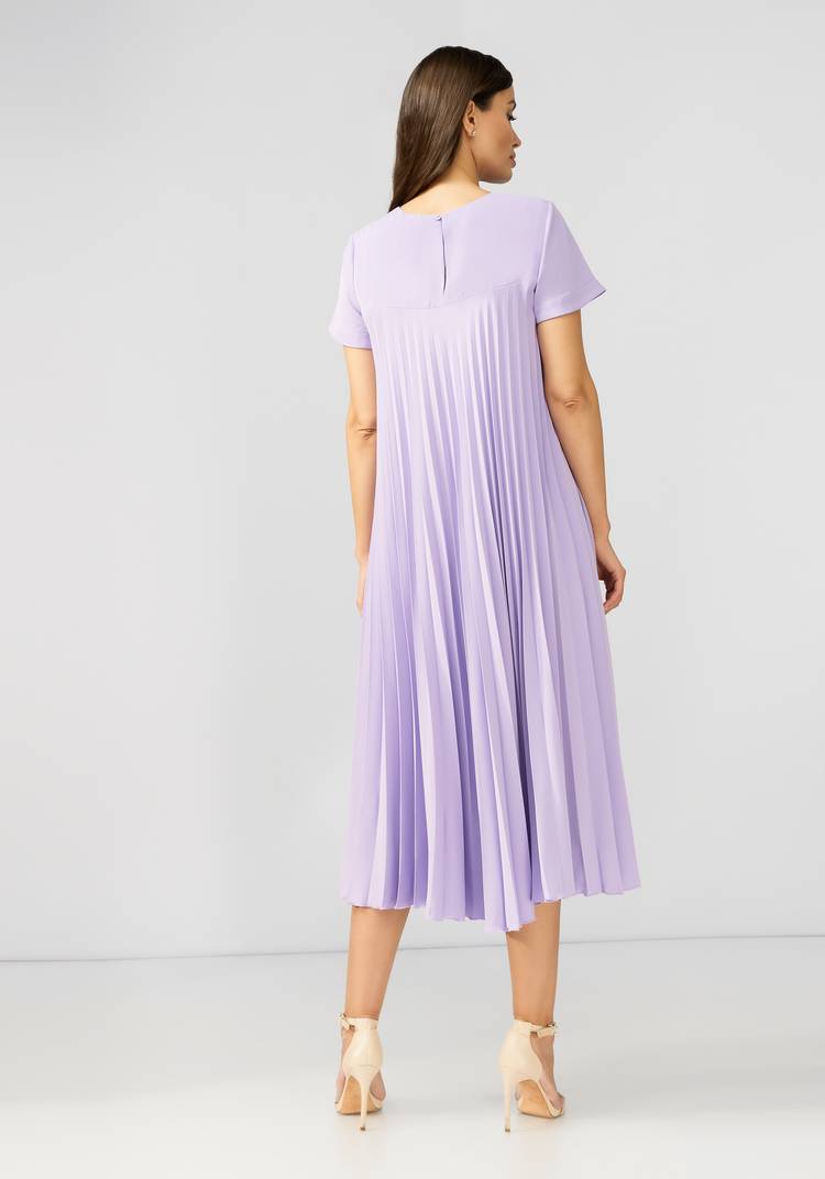 Платье с гофре шир.  750, рис. 8