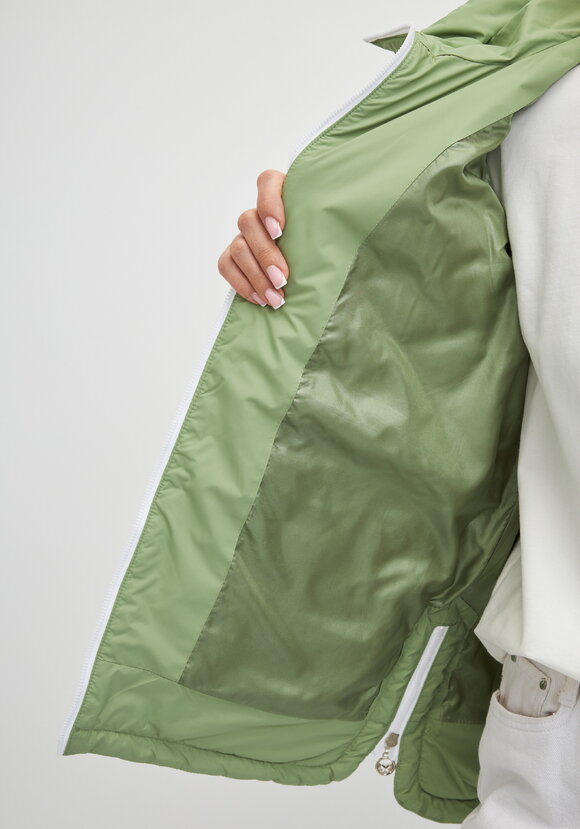 Куртка с контрастной молнией Вероника шир.  580, рис. 27