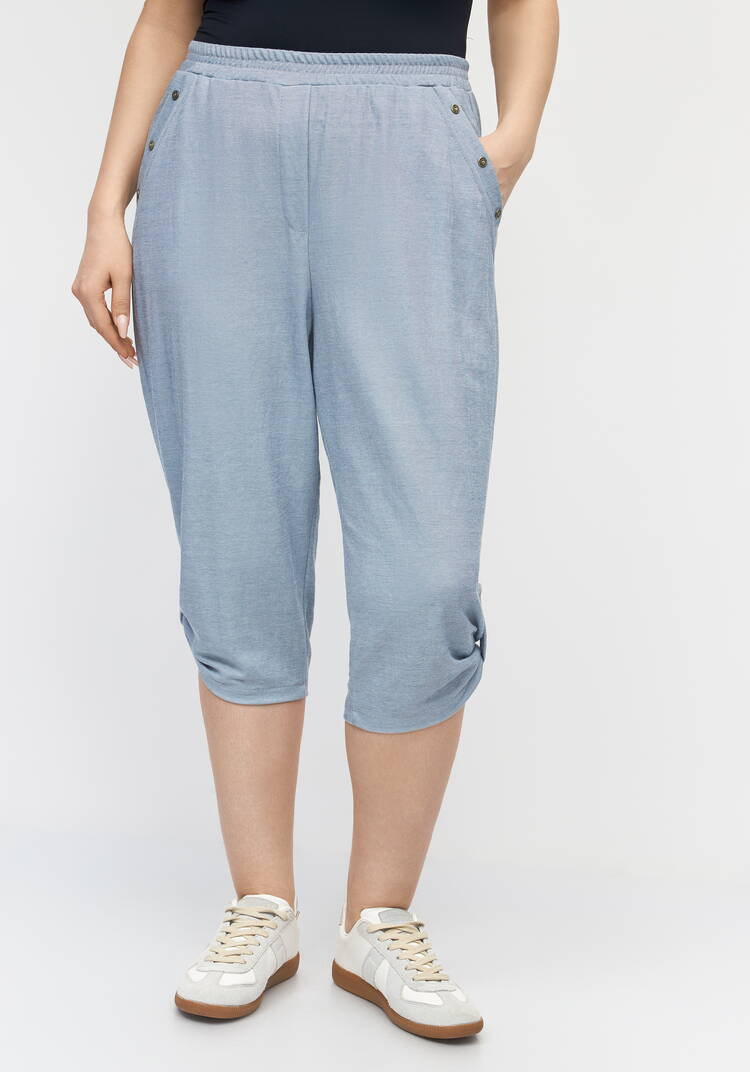 Брюки-капри Мишель шир.  750, рис. 4