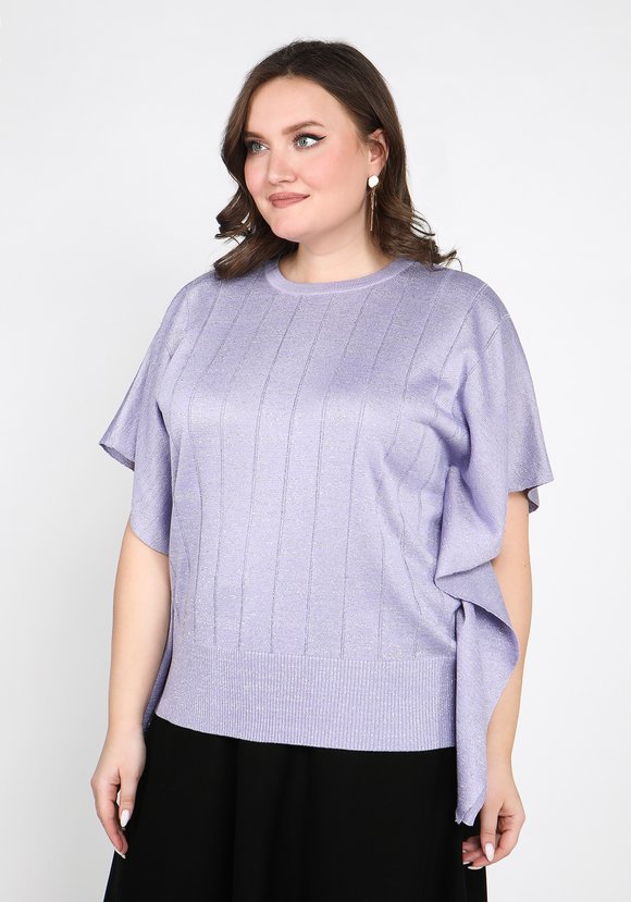 Джемпер с рукавом бабочка шир.  580, рис. 2