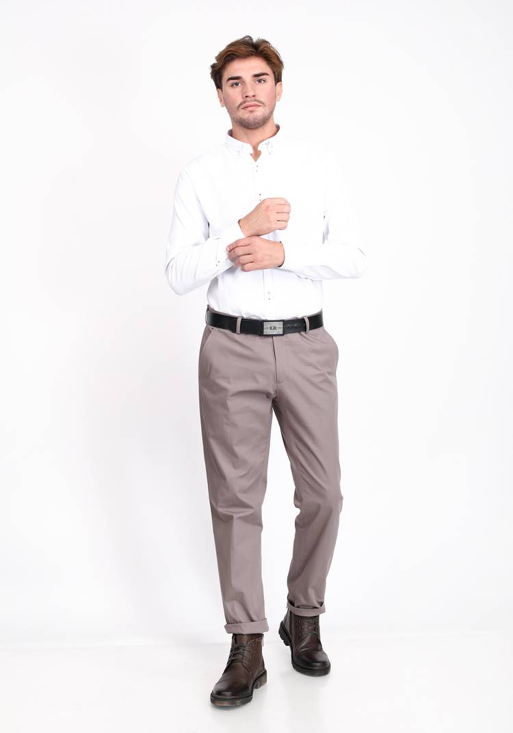 Рубашка мужская с длинным рукавом шир.  750, рис. 1