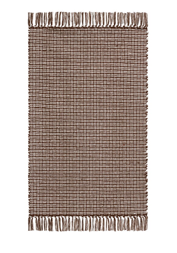 Коврик из хлопка с бахромой шир.  580, рис. 1