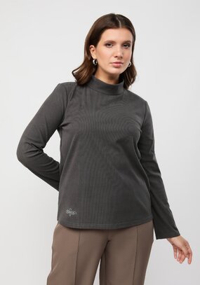 Водолазка прямого кроя