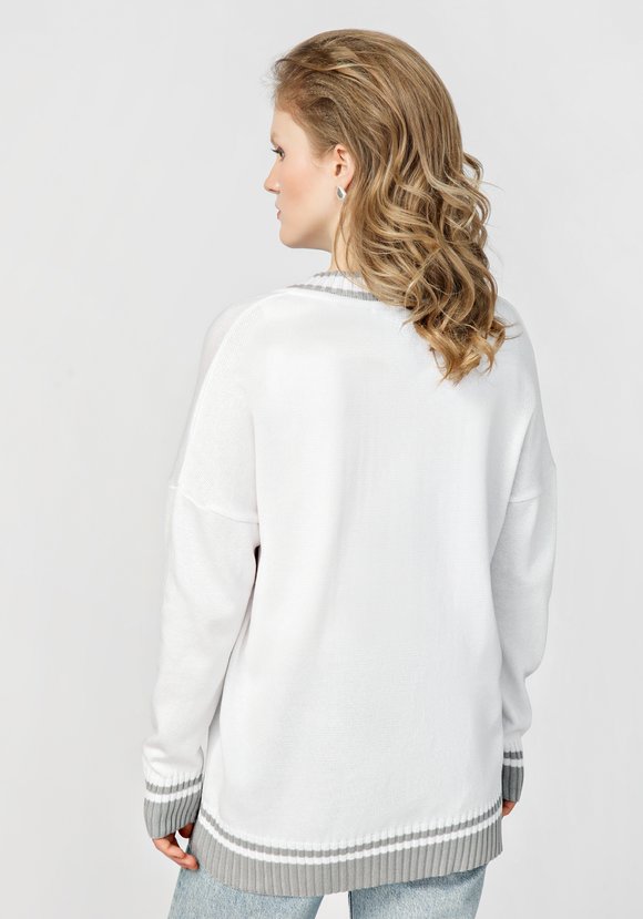 Кардиган с карманом на груди и логотипом шир.  580, рис. 15