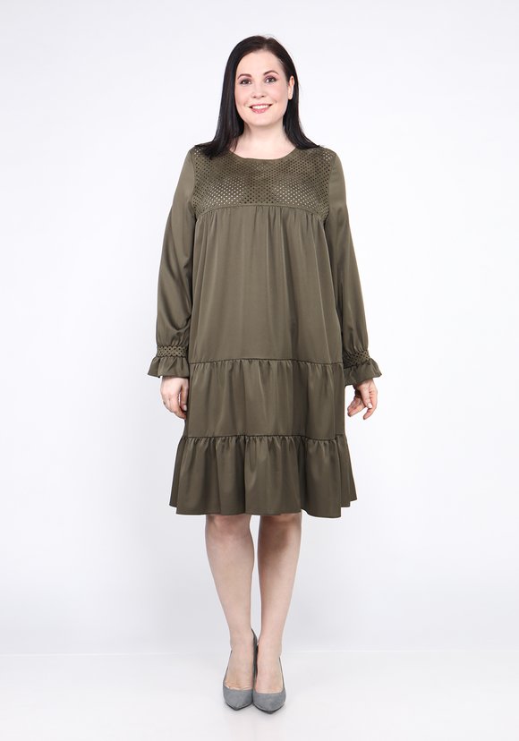 Платье Манящий рассвет шир.  580, рис. 1