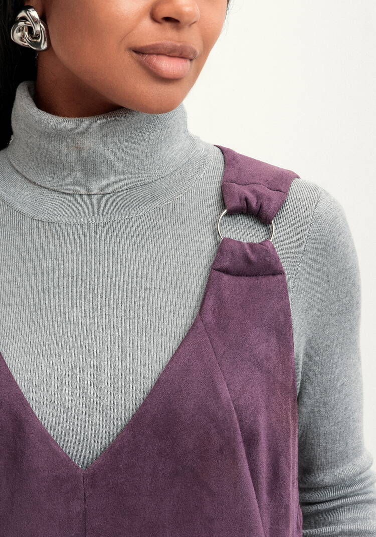 Сарафан замшевый шир.  750, рис. 5