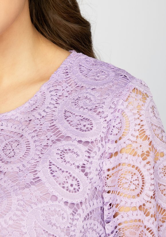 Платье миди кружевное шир.  580, рис. 16