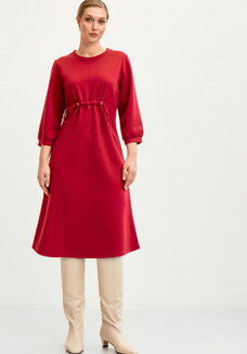 Платье А силуэта на кулиске