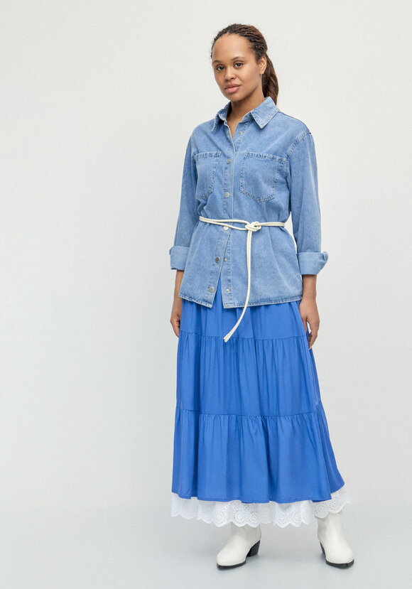 Нижняя юбка с шитьём по низу шир.  580, рис. 1