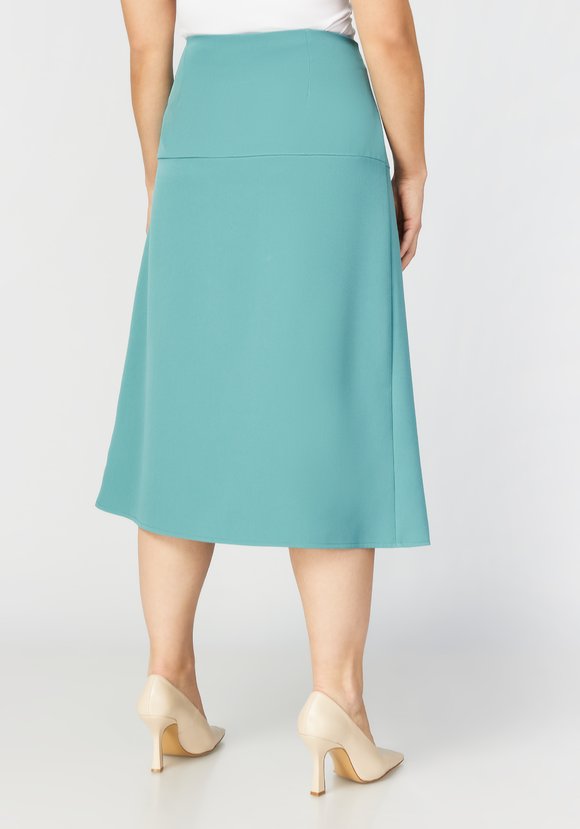 Юбка-трапеция со складками шир.  580, рис. 3