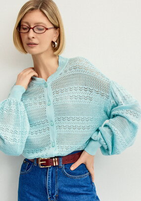 Блуза женская с пышным рукавом