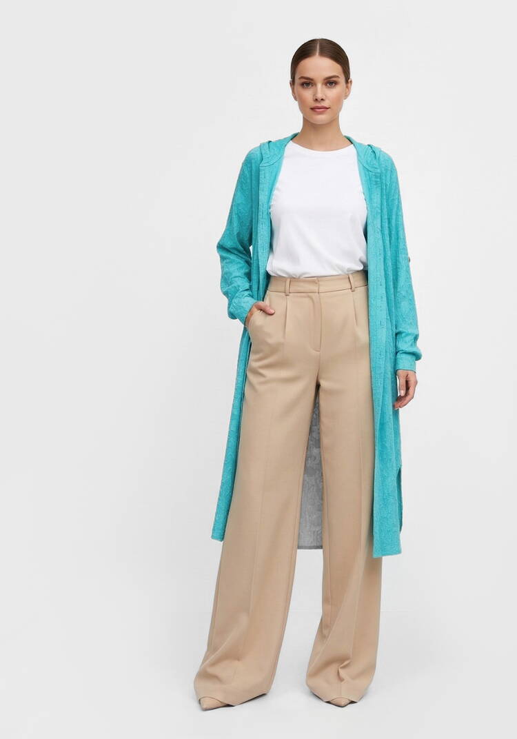 Платье-накидка из индийского хлопка шир.  750, рис. 22