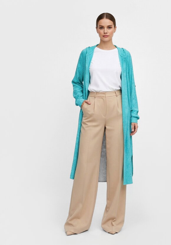 Платье-накидка из индийского хлопка шир.  580, рис. 22