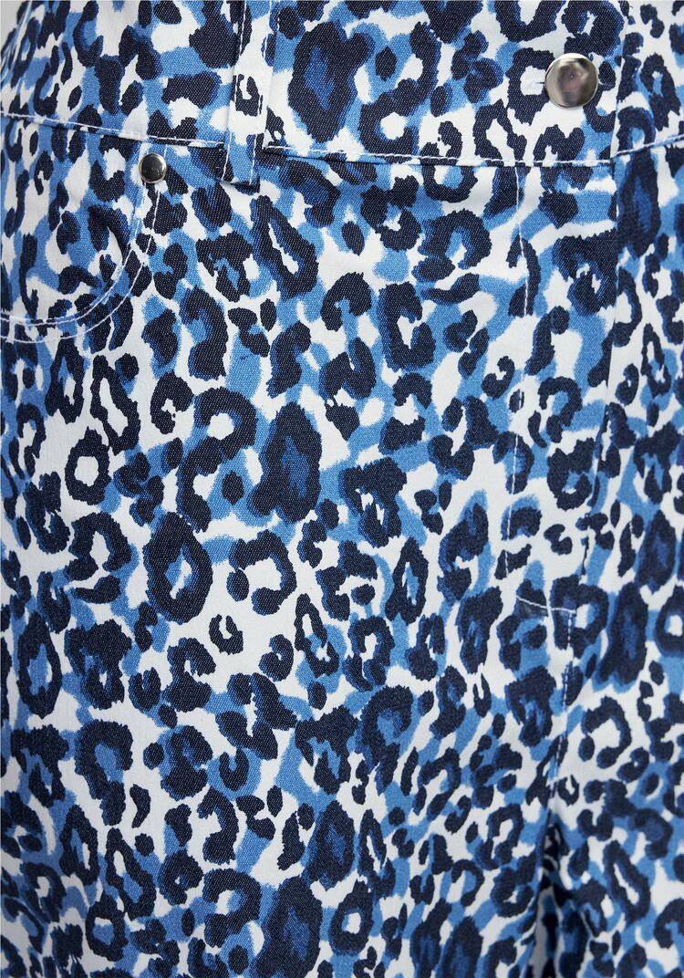 Брюки с анималистичным принтом Кристи шир.  750, рис. 3