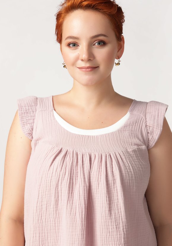 Блуза Бесконечная любовь шир.  580, рис. 13