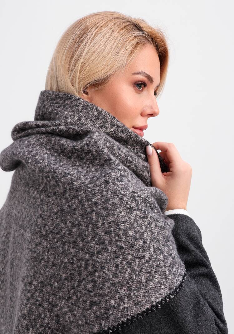 Платок согревающий из кашемира и шерсти шир.  750, рис. 5