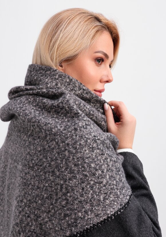 Платок согревающий из кашемира и шерсти шир.  580, рис. 5