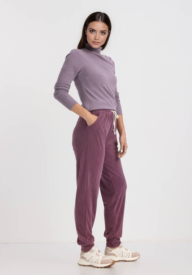 Брюки из велюра на резинке шир.  750, рис. 24