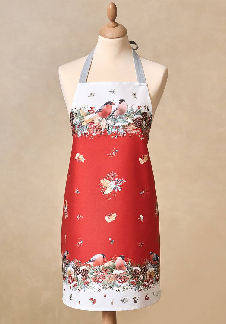 Фартук Снегири шир.  750, рис. 1