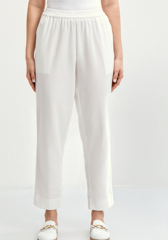 Брюки прямые изо льна шир.  580, рис. 12