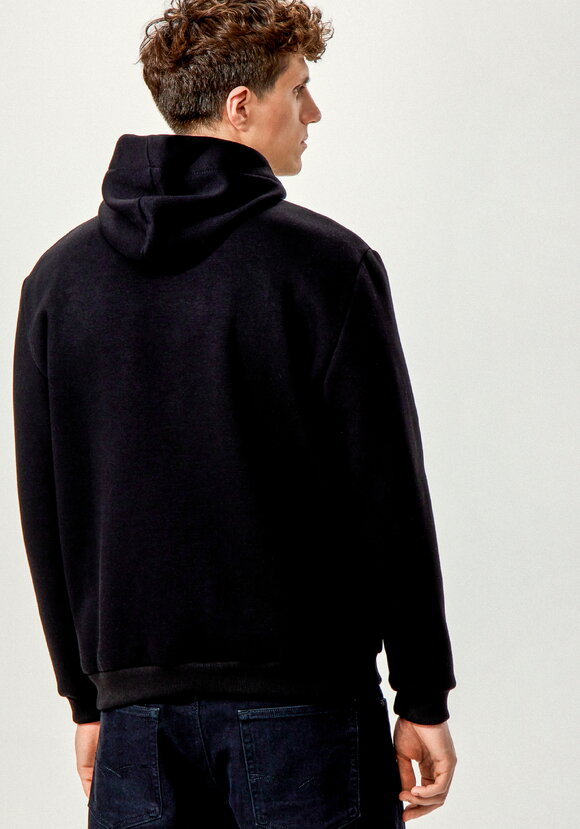 Толстовка с декоративной нашивкой на кармане шир.  580, рис. 3