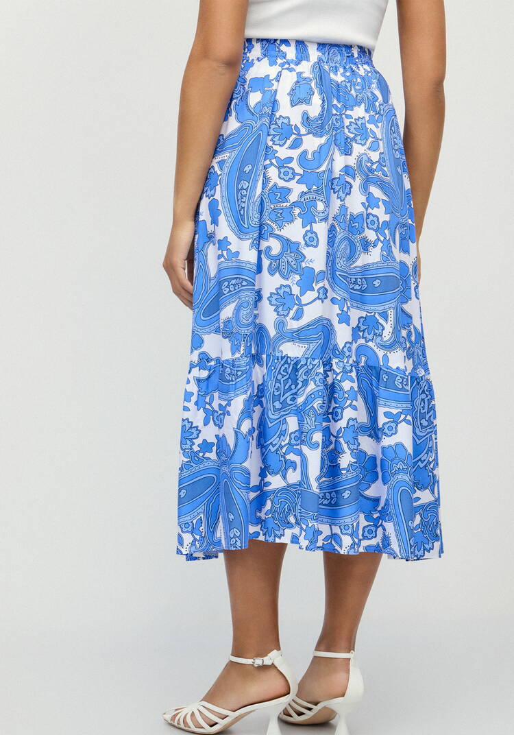 Юбка с ярусомВоздушное настроение шир.  750, рис. 3