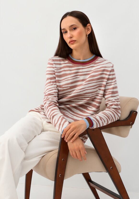 Джемпер с жаккардовым рисунком шир.  580, рис. 8