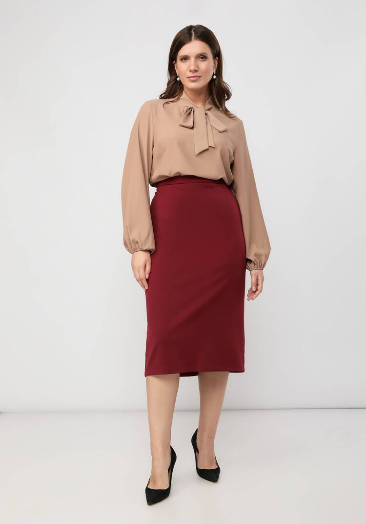 Юбка классическая прямая шир.  750, рис. 6