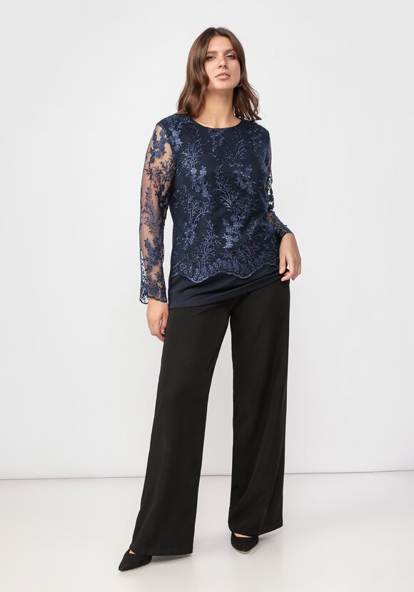 Блуза с рукавом 7/8 шир.  580, рис. 15