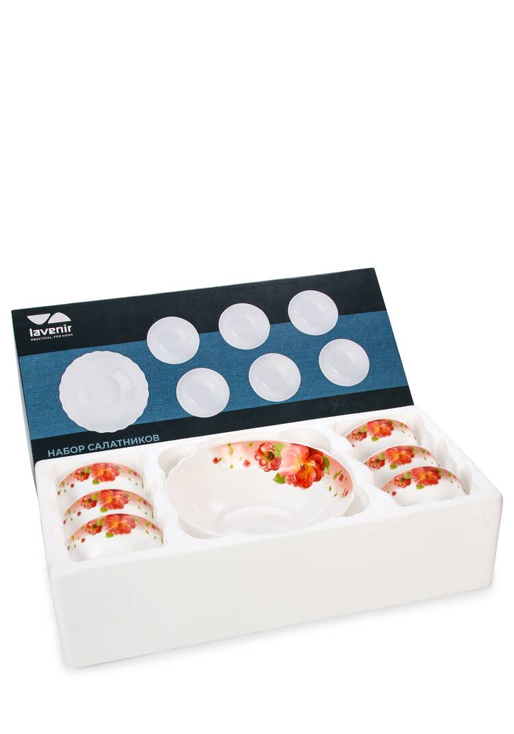 Набор стеклокерамических салатников, 7 шт. шир.  750, рис. 30