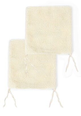 Сидушки с шерстью мериноса, 2 шт.