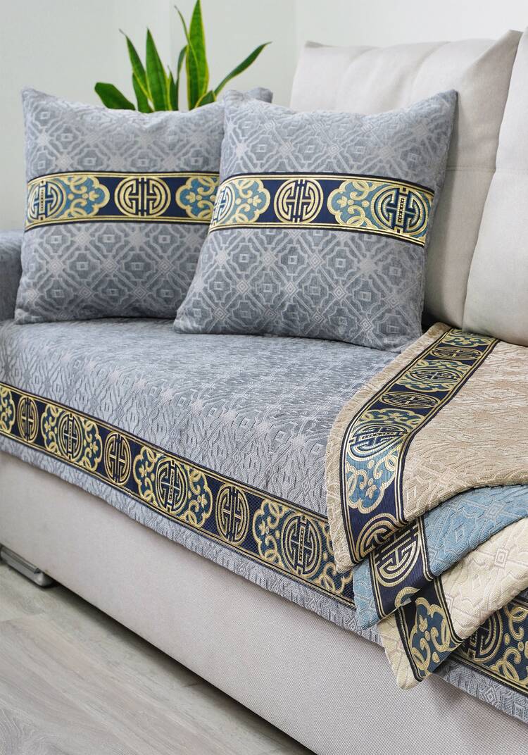 Дивандек из шенилла Даурия шир.  750, рис. 5