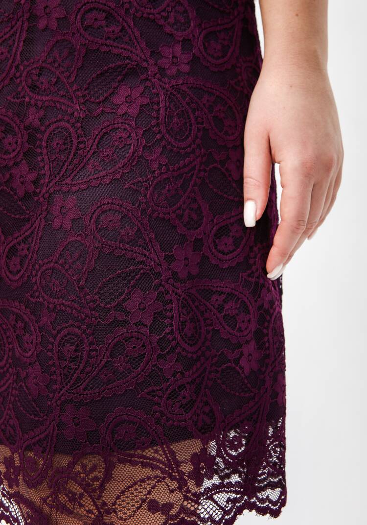 Платье из эластичного гипюра шир.  750, рис. 34