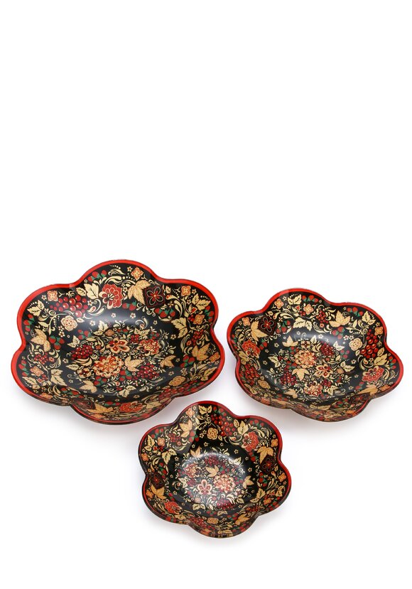 Набор салатников из стекла, 3 шт. шир.  580, рис. 24