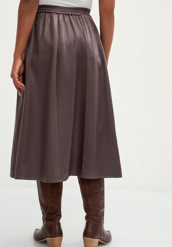 Юбка А-образного кроя трикотажная шир.  580, рис. 3