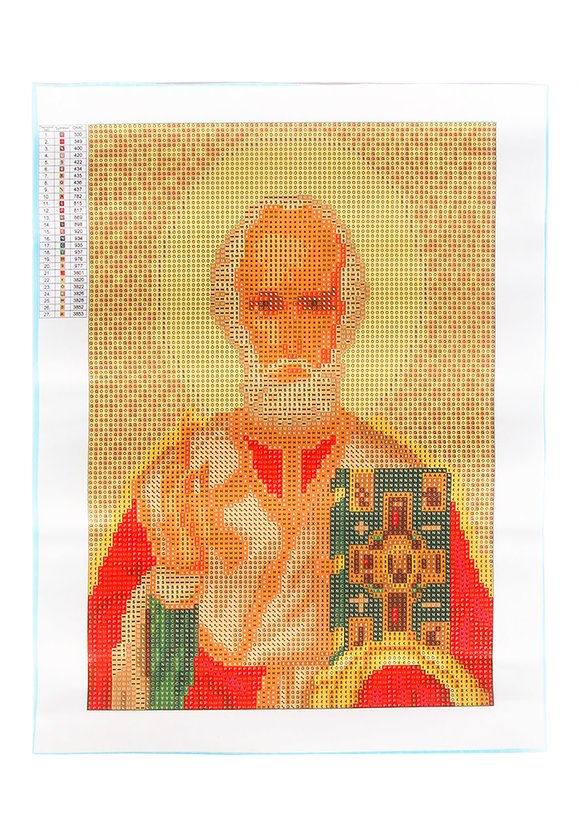 Алмазная мозаика с ликами святых шир.  580, рис. 19