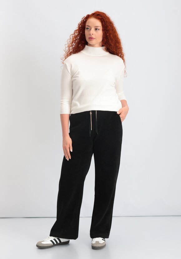 Брюки на резинке с кулиской Агата шир.  580, рис. 2