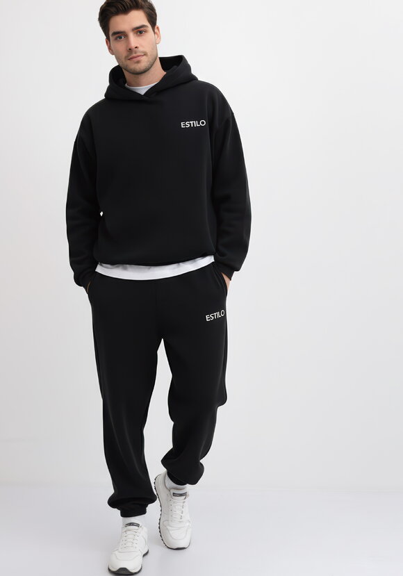 Брюки джоггеры на кулиске по талии шир.  580, рис. 1