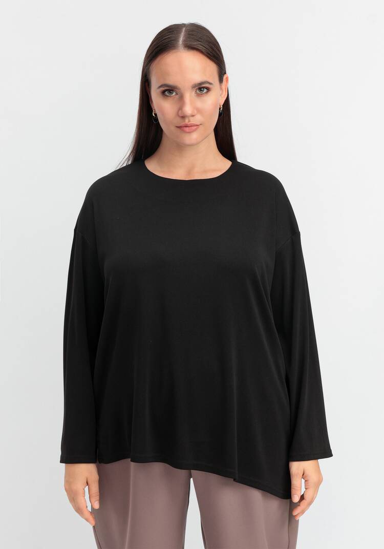 Лонгслив с асимметричным низом шир.  750, рис. 4