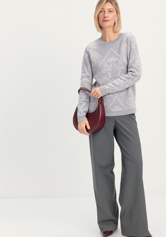 Джемпер с геральдическим орнаментом шир.  580, рис. 10