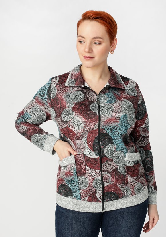 Жакет Великая тайна шир.  580, рис. 20