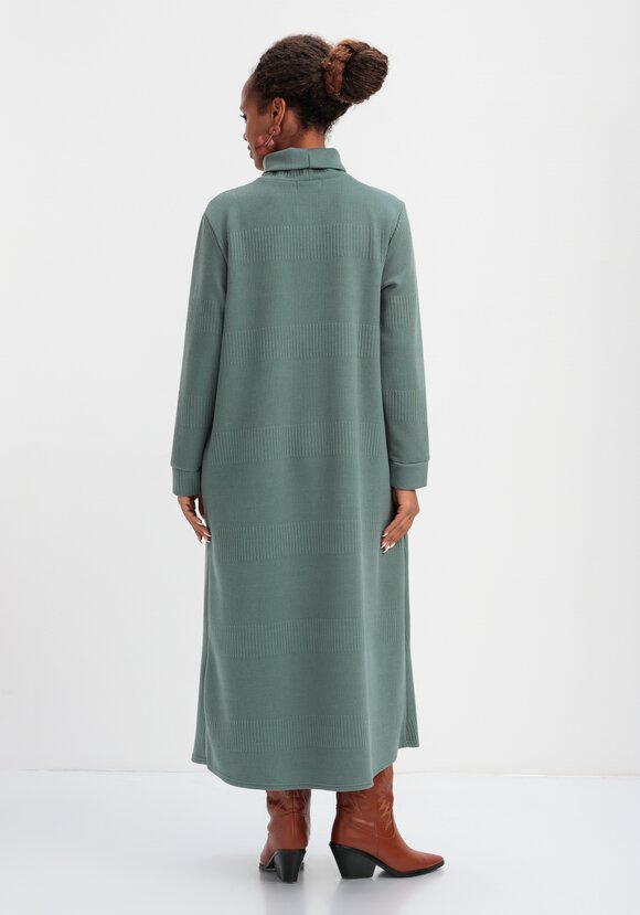 Платье из трикотажной ткани с кулиской шир.  580, рис. 11