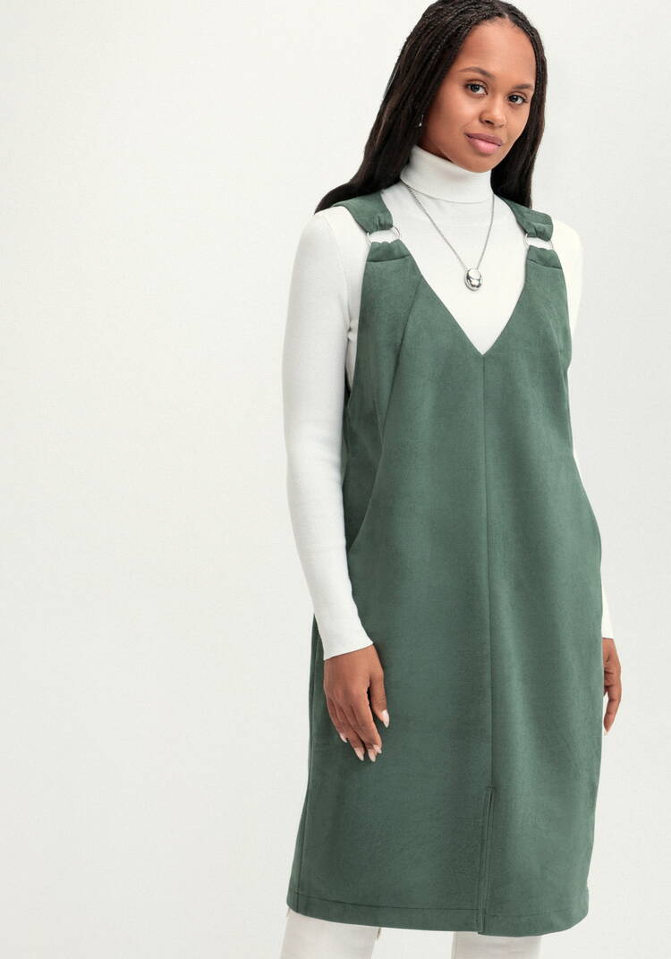 Сарафан замшевый шир.  750, рис. 10