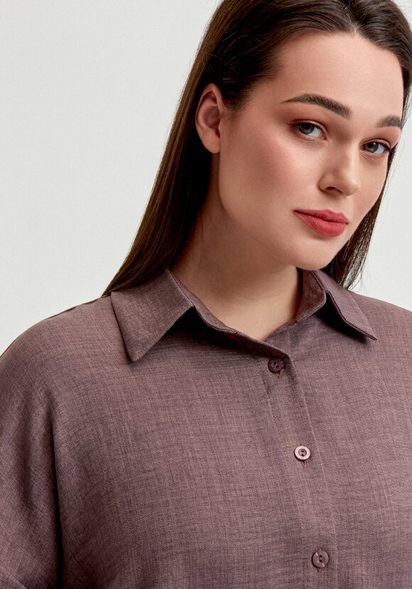 Рубашка с цветочной вышивкой по низу шир.  580, рис. 14