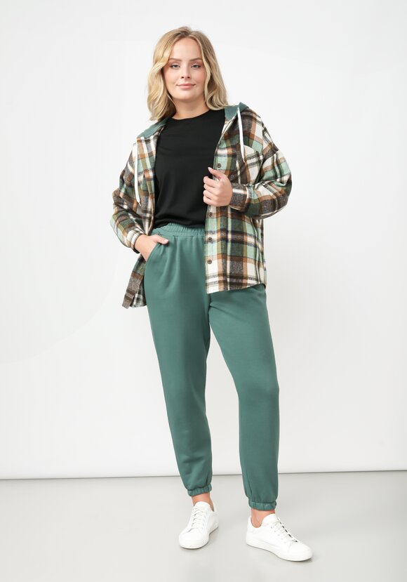 Брюки из трикотажа с карманами шир.  580, рис. 14