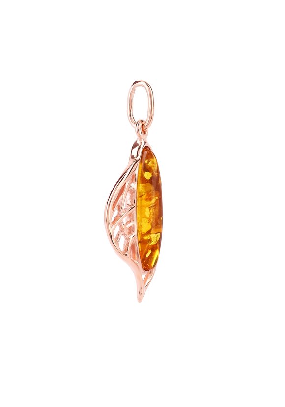 Подвеска серебряная Природный мотив шир.  580, рис. 2