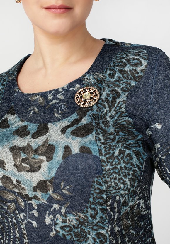 Платье Чарующая улыбка шир.  580, рис. 4