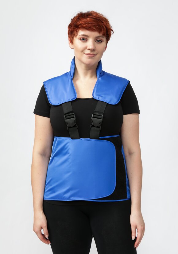 Жилет с микросферами шир.  580, рис. 1